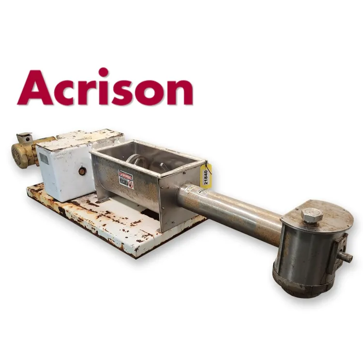 Used ACRISON INC. 140-0-P Screw Feeders West Virginia US | JM Industrial #1424372