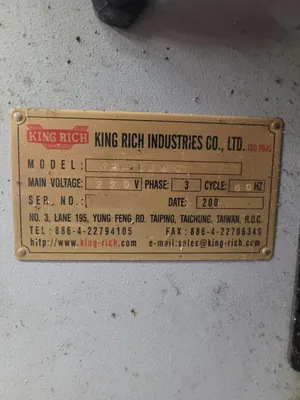 2006 KING RICH KR-L480 CNC Turning | MD Equipment Services LLC (42)