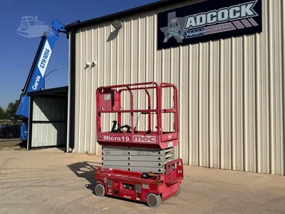 Used 2018 MEC MICRO 19 Scissor Lifters Texas US | Adcock Equipment USA #1540684