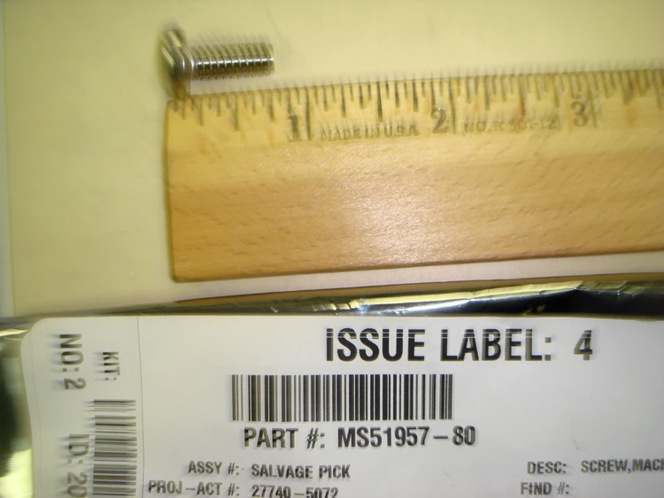 New | in-Stock Phillips Pan Head MS51957-80 Hardware Washers Arizona US | ASSET CONVERSION SPECIALISTS, INC. #312118
