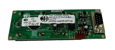 NEW CRYSTALFONTZ SKD162-632 LCD DISPLAY CFA632-YFB-KS-DP1143 LABEL AIRE