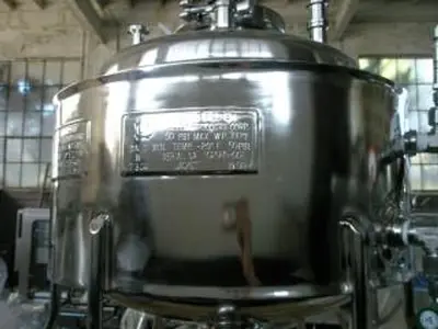 Reactor, 3.5 Gallon, 316 S/st, Jkt, Alloy, 115 PSI, #S735026