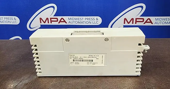 Used REXROTH RME02.2-32-DC024 Input / Output Modules Michigan US | Midwest Press and Automation #618394