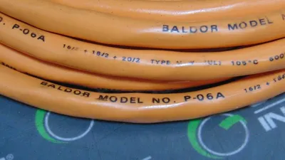 Baldor P-06 A Motor Cable WA00006B-20 4500041447 New Surplus