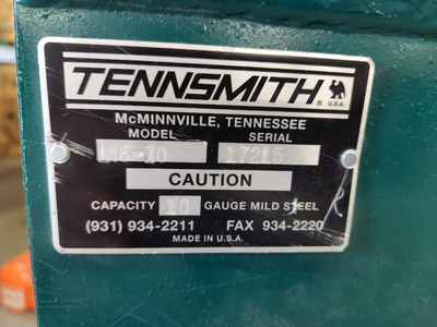 U14488C Tennsmith LM610 72 in.  10 gauge shear