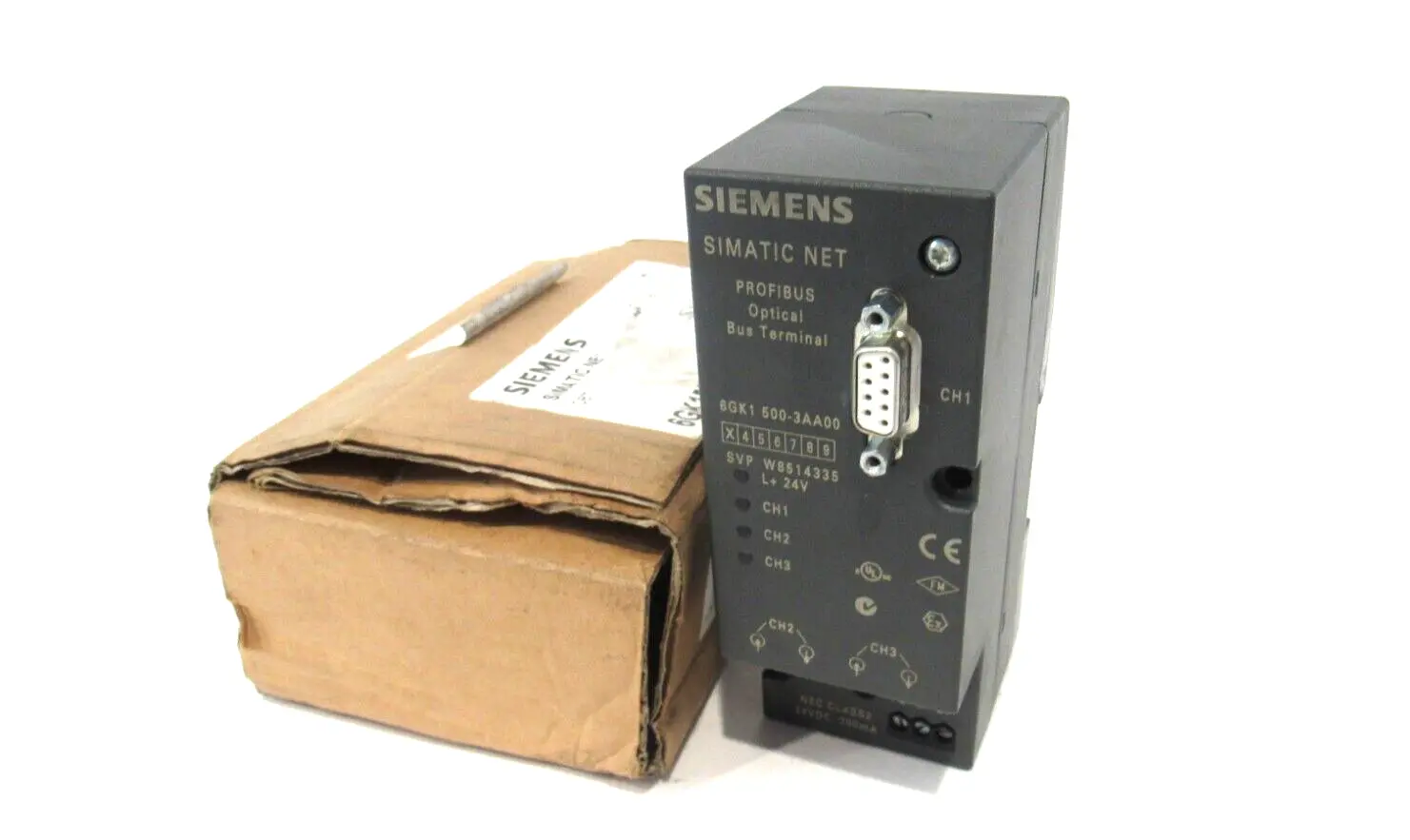 NEW SIEMENS 6GK1 500-3AA00 OPTICAL BUS TERMINAL 6GK15003AA00