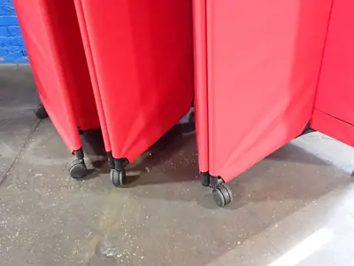 128”, Five 24” Panels Folding Portable Partition