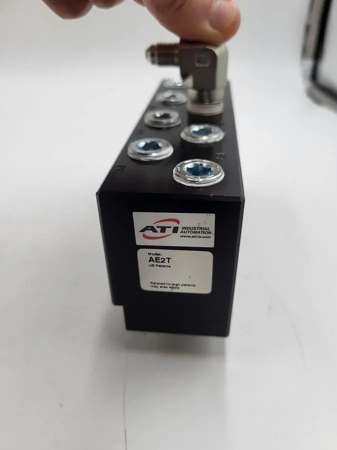 Used ATI TI AE2T TOOL SIDE AIR MODULE WITH 8 - 3/8" NPT PASS THROUGH PORTS *NEW* Misc Electrical & Power Parts | ND Industrial Surplus #1217058