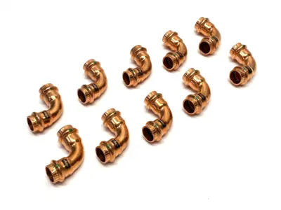 New | in-Stock Viega ProPress 90° Elbow, Copper, Press Conn. 1/2" x 1/2" LOT OF 10 Plumbing Equipment Michigan US | Maverick Industrial Sales #1483134