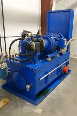 75 HP HYDRAULIC PUMP SYSTEM WITH THERMAL TRANSFER HEAT EXHANGER : YOBRO #24407