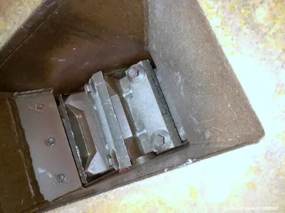 Used Herbold Granulator. 15.5" x 15.5" feed opening