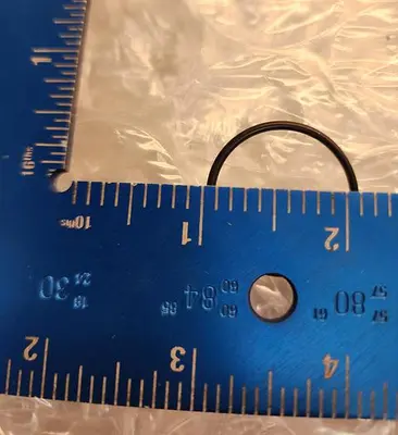 SILICON O RINGS 70 BUNA SIZE 022