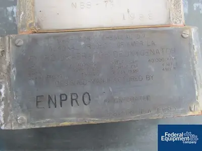 USED Enpro Enpro Deaerator Deoxygenator, C/S, 40,000#