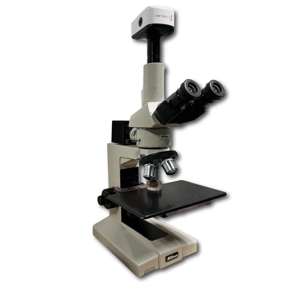 Nikon Optiphot Upright Metallographic Microscope