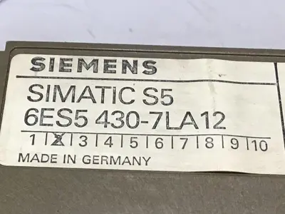 USED SIEMENS 6ES5 430-7LA12