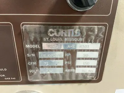 Used CURTIS RS20A AE B101 Miscellaneous MRO Ohio US | HGR 24 #1424421