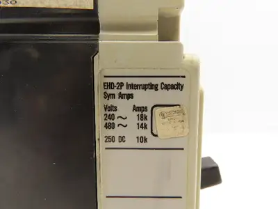 Westinghouse EHD-2P EHD 14k Industrial Circuit Breaker 30A 480V 2 Pole