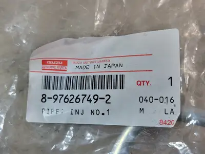 NEW ISUZU 8-97626749-2