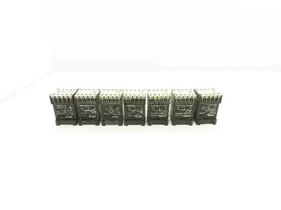 Siemens 3TF2001-0DB4 Contactor 400V 4kW 24VDC Coil 3 Pole Size S00 1NC Lot Of 7
