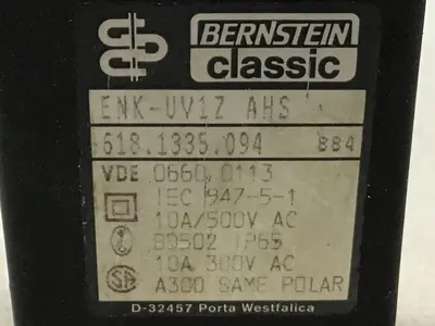 USED BERNSTEIN ENK-UV1Z AHS