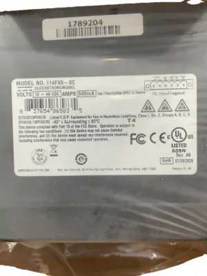 NEW RED LION CONTROLS N-TRON 114FX6-SC ETHERNET SWITCH 10-49VDC