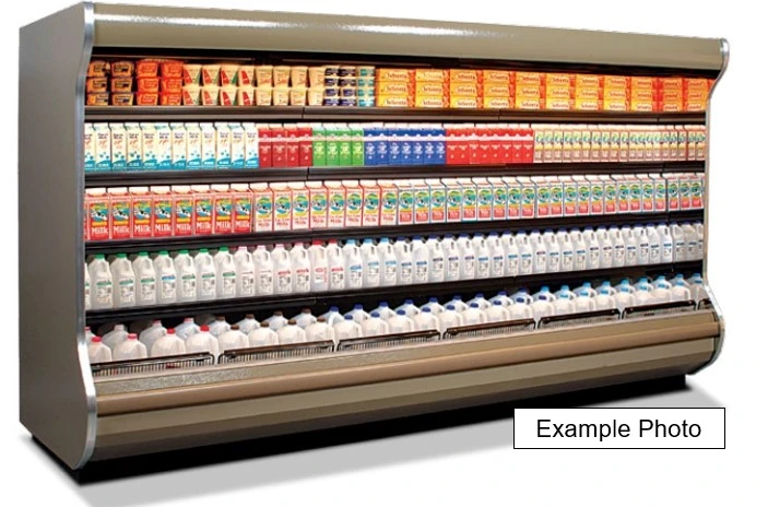 130-0089 Hussmann D5X-6LEP 6’ Multi Deck Remote Refrigerated Cooler Merchandiser