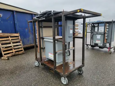 75 kVA Temporary Power Distribution Cart 600V Pri. 208Y/120V Sec.