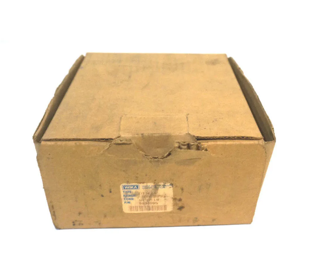 NEW WIKA 212-34-4.5 PRESSURE GAUGE 9834095 2123445