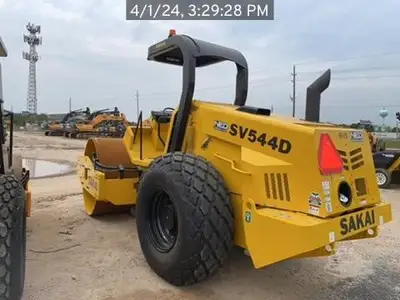 Used 2024 SAKAI SV544D Single Drum Rollers Florida US | National Equipment Dealers #1422654