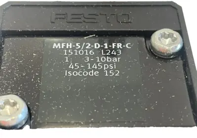 NEW FESTO MFH-5/2-D-1-FR-C SOLENOID VALVE 151016 MFH52D1FRC