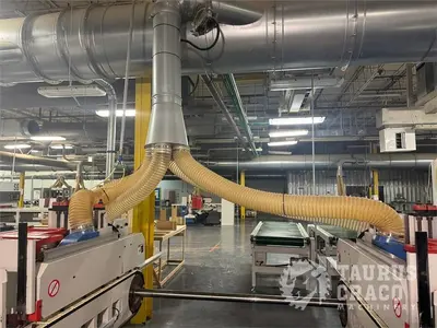 Used 2019 E-CHAIN E0T-640 DOUBLE TRIM SAW Trim Saws Ontario CA | Taurus Craco Machinery Inc #1316542