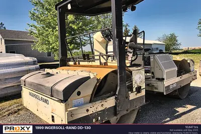 Used 1999 INGERSOLL-RAND DD-130 Tandem Rollers Wisconsin US | Proxy Equipment #1385001