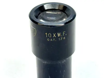 176 | American Optical Cat.  Microscope Eyepiece 10X W.F - Used