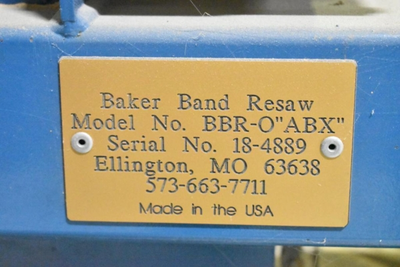 Used BAKER ABX End Matchers Pennsylvania US | RT Machine Company #1271419