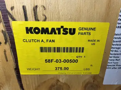 NEW KOMATSU 8F-03-00500