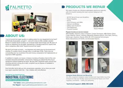 Used Benshaw _UNKNOWN_ Motor Controllers South Carolina US | Palmetto Automation #1154787