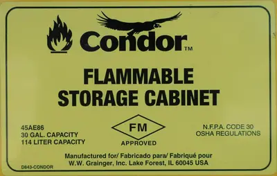 SPC9017  Miscellaneous Equipment tool and parts cabinet, 1 shelf, Condor, 43.25 w x 18 d x 45.5 h.