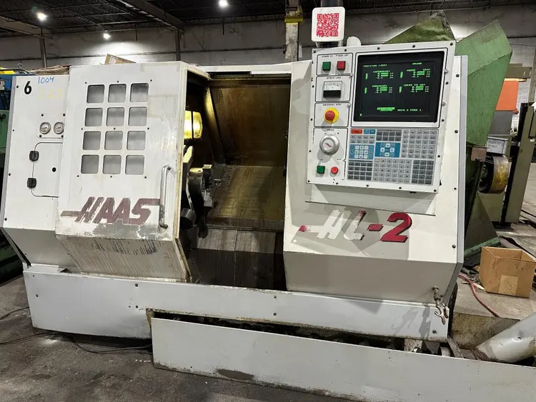 Used 1998 HAAS HL-2 CNC Lathes Ohio US | Toolquip, Inc. #791351