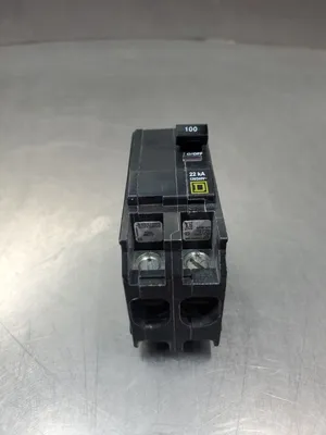 Square D QOB2100VH Plug-In Circuit Breaker, 100A, 120/240V. 3E-30