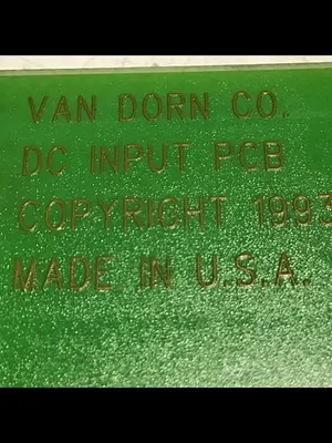 USED VAN DORN PC330-037