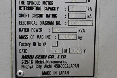 2006 MORI SEIKI SL-403B/800 CNC Lathes | Levy Recovery Group (25)