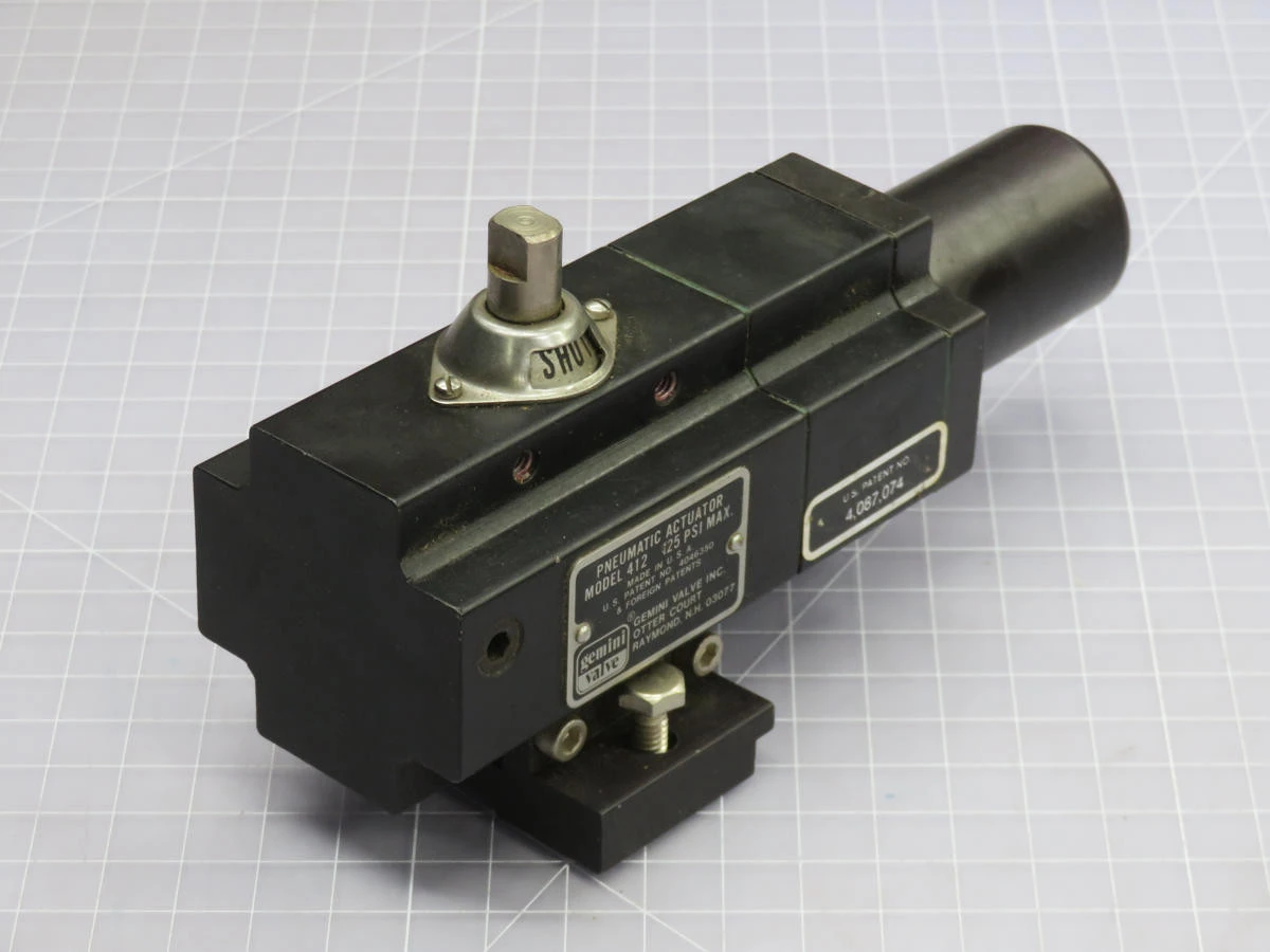 New | in-Stock GEMINI VALVE _UNKNOWN_ Rotary Actuators | OCO Industrial #1732384