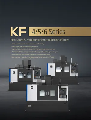 HYUNDAI WIA CNC MACHINE TOOLS KF6/50 Vertical Machining Centers | Hillary Machinery (3)