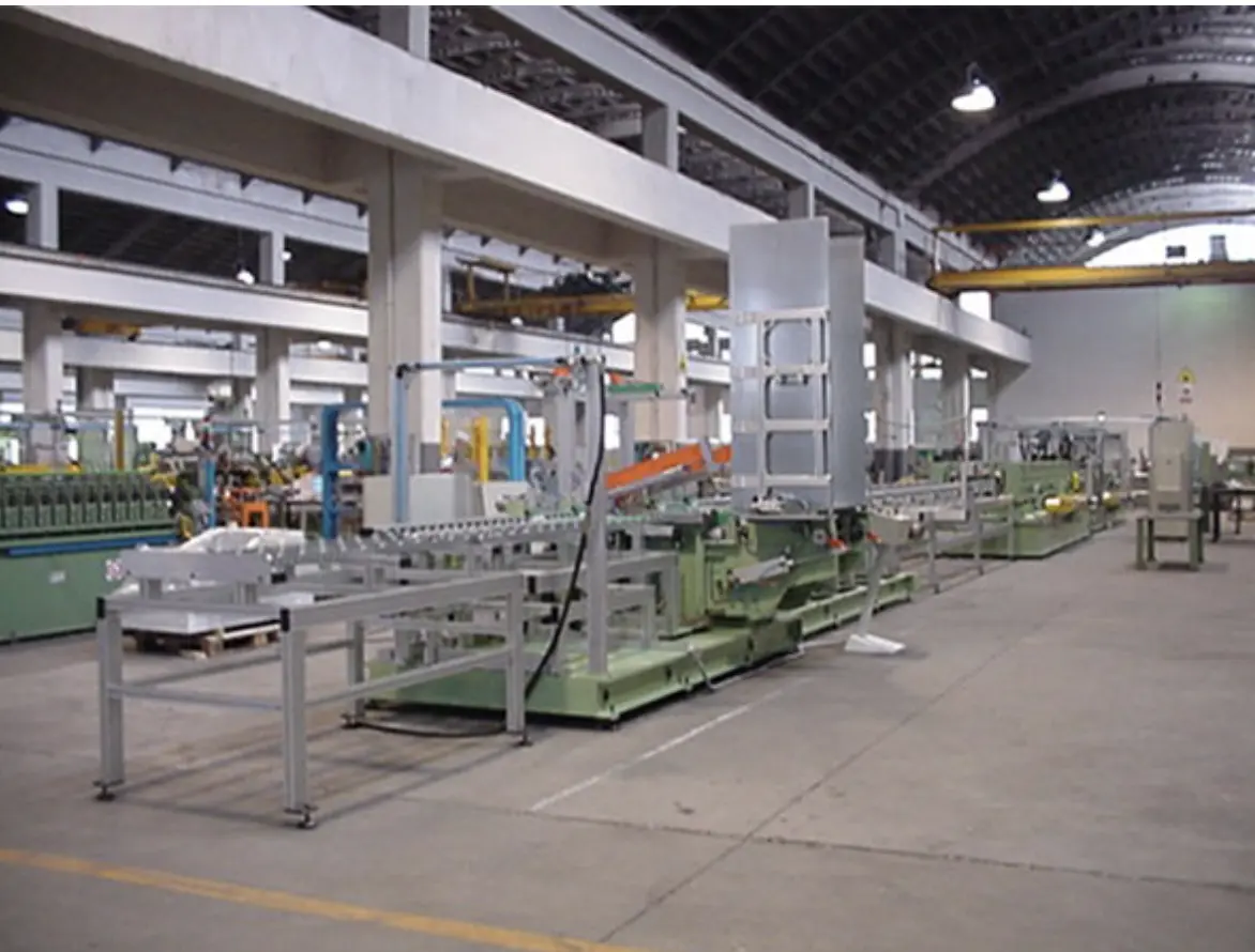 Refrigerator Cabinet Roll Forming Machine in Milan, Italy