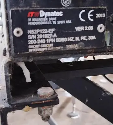 Fischbein DRC-300 dual roll close with hot melt