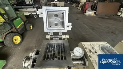 USED AMK 4 Liter AMK Extrusion Knead Mixtruder, S/S,
