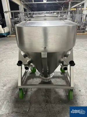 USED Bohle 600 Liter Bohle Bin, S/S