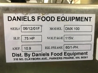 Used DANIEL _UNKNOWN_ Horizontal Mixers Connecticut US | DMC Industries #1281892