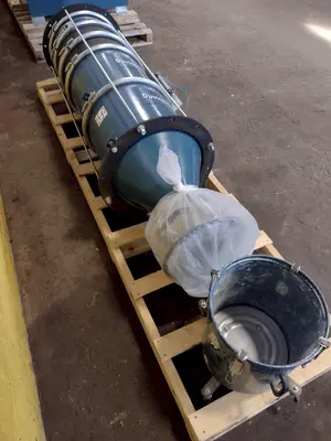 15 HP DUSTCONTROL MODEL #DC-11 & RAF-1600 DUST COLLECTOR SYSTEM: STOCK #17160