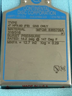 NEW CONTINENTAL DISC CORP 8365709